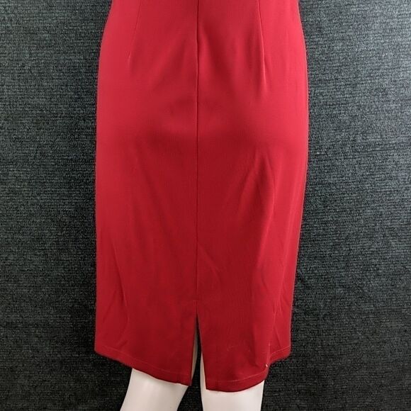 ABS By Allen Schwartz Petites Red Dress - Picture 5 of 8